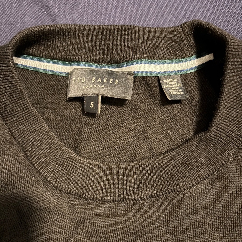 Ted Baker Luxury Short Sleeve Sweater - Picture 2 of 2